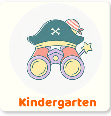 Kindergarten curriculum subjects and early learning themes for Islamic online school