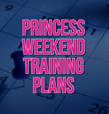 runDisney Princess Race Weekend Galloway Training Plans