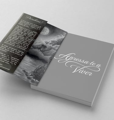 arte para livros de literatura, didáticos e autoajuda