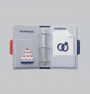 Asistencia para trámites de matrimonio y divorcio en Estados Unidos con guías en español
