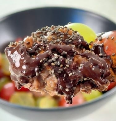 High-Fiber Breakfast Meal | Chocolate Porridge