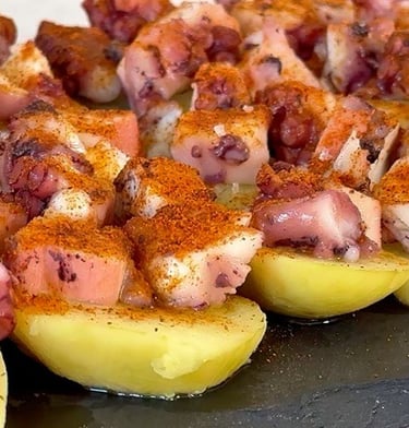 Tapas recipe Pulpo a la Gallega