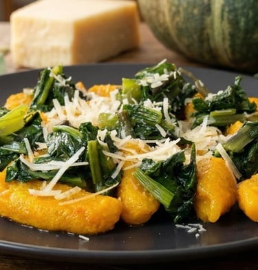 Comfort Vegetable Dinner Meals | Pumpkin Gnocchi