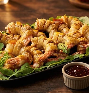 Shrimp bites - 3-ingredient shrimp bites, crispy & flavorful