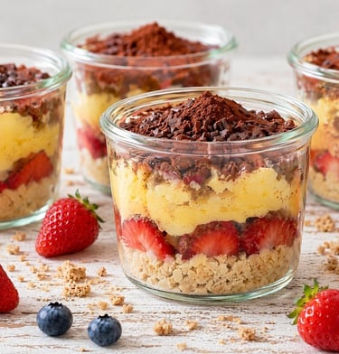 Breakfast Recipes | Strawberry Cups