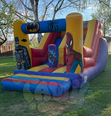 Castillo hinchable para alquiler en Madrid y Toledo