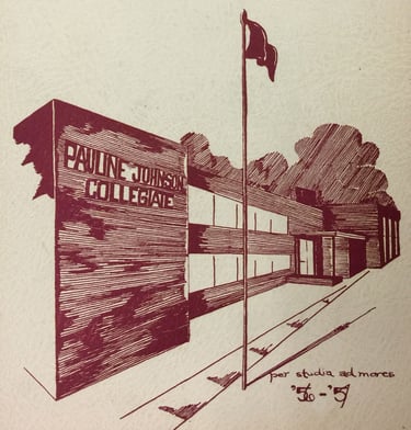 Pauline Johnson Yearbook 1956-57