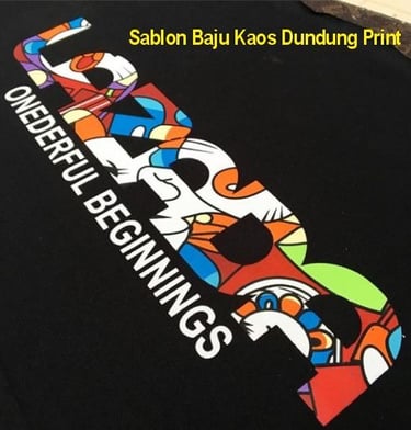 sablon baju kaos dundung print makassar
