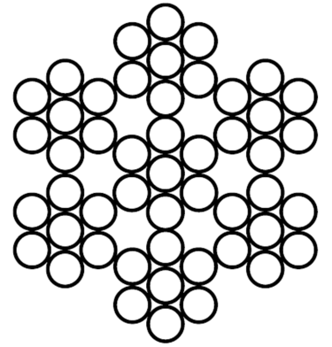 cavo di acciaio 7x7
