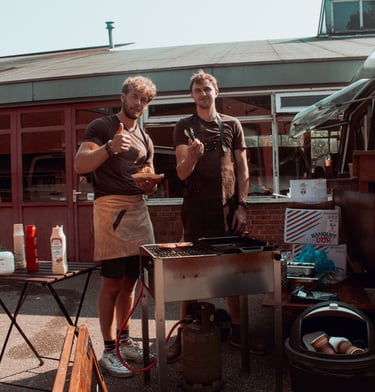 Onze Grillmaster Ben Hager Peppie & Koffie Foodtruck Groningen