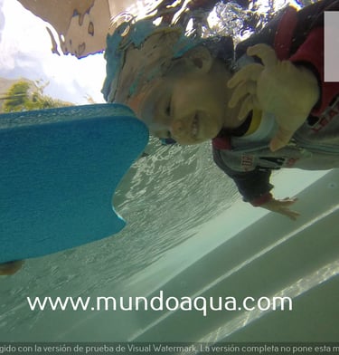 clases de natacion para niños pequeños en Mérida Yucatán