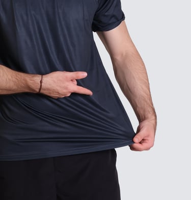 Playera de pádel elástica