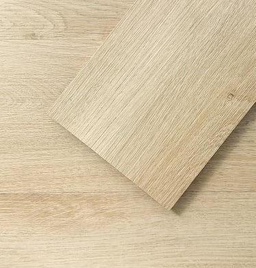 Pale Oak Minimalist Kitchen Flooring for Soft Modern Texture