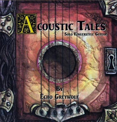 Echo Greywolf Acoustic Tales album cover