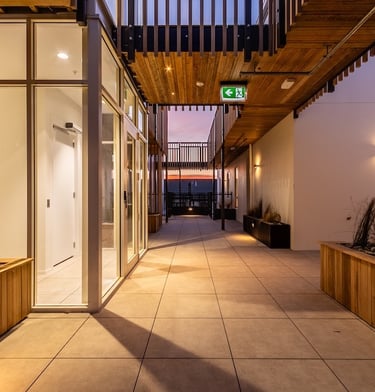 Commercial construction apartments Wellington