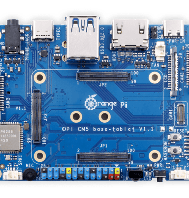 OrangePi CM5 Tablet Base Board front