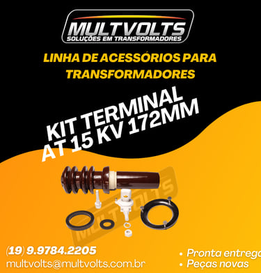 Kit Isolador At 15 KV 172 mm