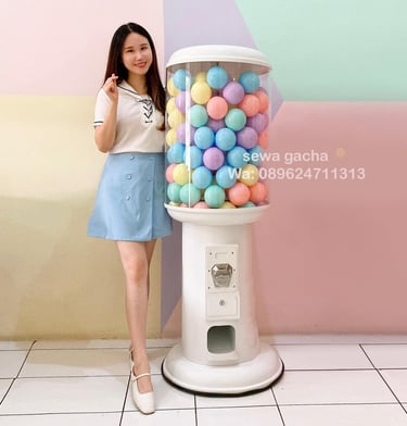 jasa sewa dan rental mesin gacha / gachapon