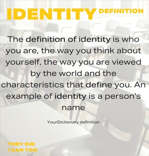 Identity series part one , beng Black in the UK