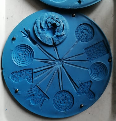 moule en silicone après vulcanisation