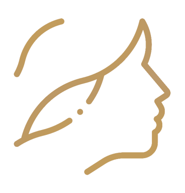 illustration of a female head