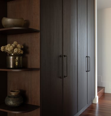 Entrance hallway cupboard