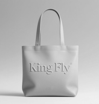 An elegant and spacious custom tote bag, perfect for daily use or promotions.