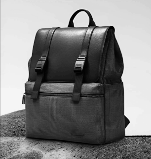 A modern and durable custom backpack designed for style and functionality.