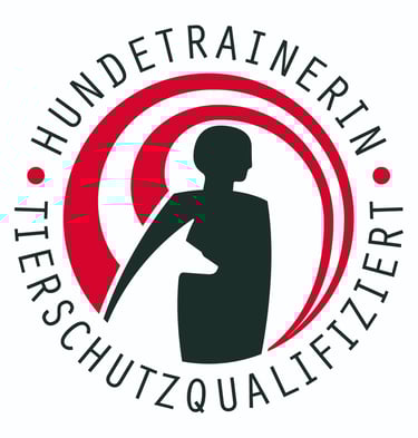 Gütesiegel tierschutzqualifizierte Hundetrainerin