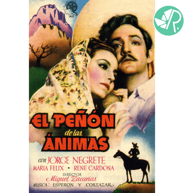 Portada y calificación de la película El Peñón de la Ánimas.