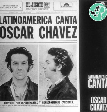 Portada y calificación del disco Latinoamerica Canta.