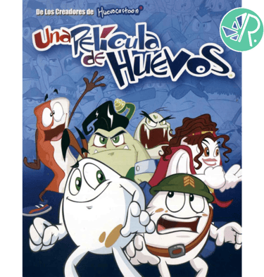 Portada y calificación de la película Una Película de Huevos.