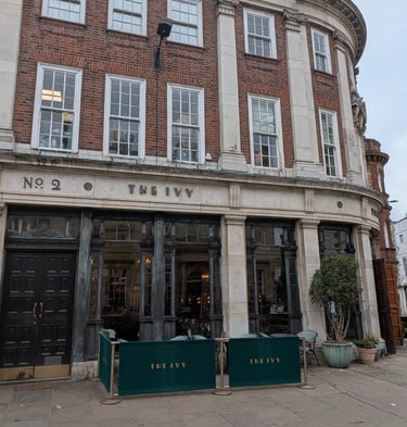 image of a high end cafe in st helens squaure in York 
