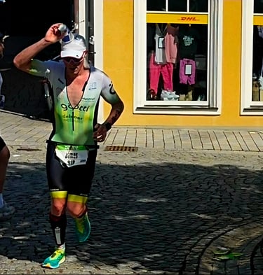 James Oswald Coaching at Challenge Roth