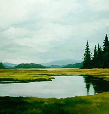 "Mt. Dessert" Acrylic $600