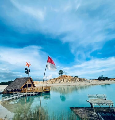 Blue Lake is the most Popular place to visit in Bintan