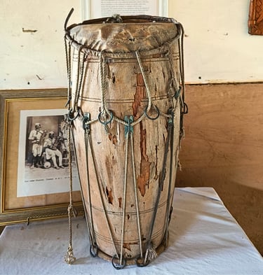 Hand made drum