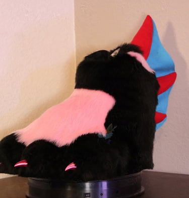 High Quality Image Of Fursuit Foot Paw