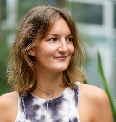Julia Dencker, Expertin für inneren Frieden - Leipzig. Photo by Diana Elschner