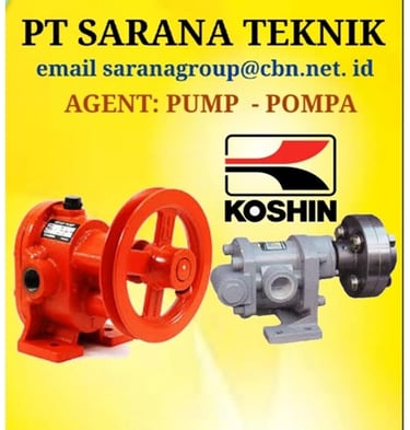 Jual KSB Centrifugal Pump, jual Sigma Gear Pump, jual Grundfos Submersible Pump.