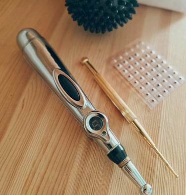 electrical trigger pen, ears trigger pen on shelf