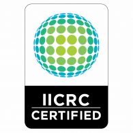IICRC Certified badge – Institute of Inspection Cleaning and Restoration Certification