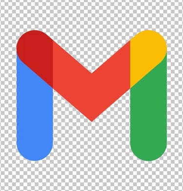 Official Google Gmail logo icon featuring a multi-colored letter M for email service branding.