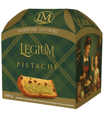 Panettone Trufado com Pistache