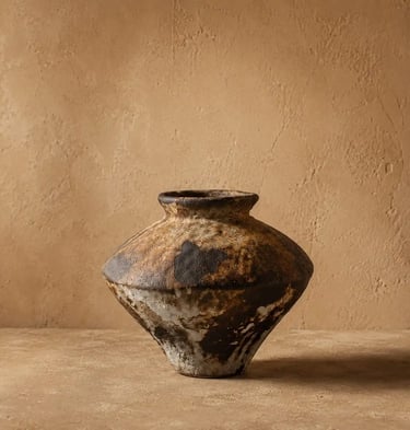 Afro Bohemian Living Room Decor African Inspired Home Decor Ideas Rustic Ceramic Vase Styling. Eftelt Home Decor