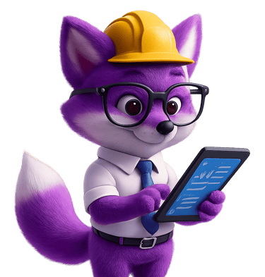 ZIZA Build Mascot fox | inventory management app