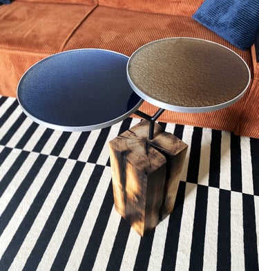 WWW.EGLEDESIGN.NET UNIQUE HAND MADE SIDE COFFE  TABLE