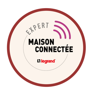 Logo "Expert Maison connectée" Legrand