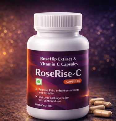 Roserise-C bottle by Spiritual Biosciences LLP