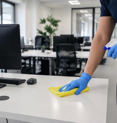 Büroreinigung, Praxisreinigung in Basel